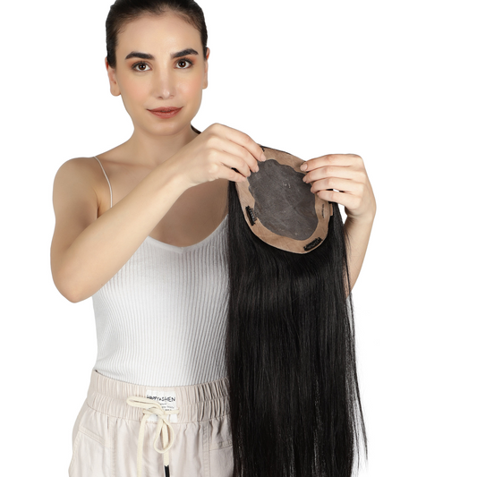 Lush Locks 20 Inch Hair Patch Hair topper for Women