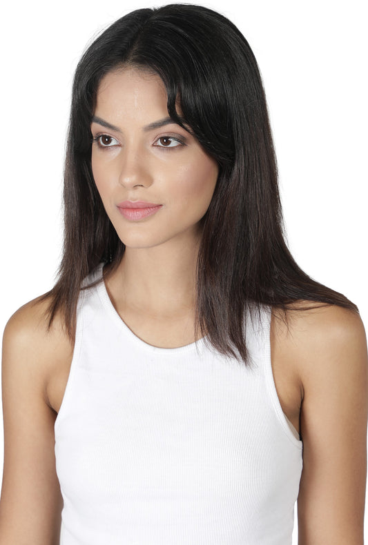 Lush Locks  Lace Topper 16" Natural Black