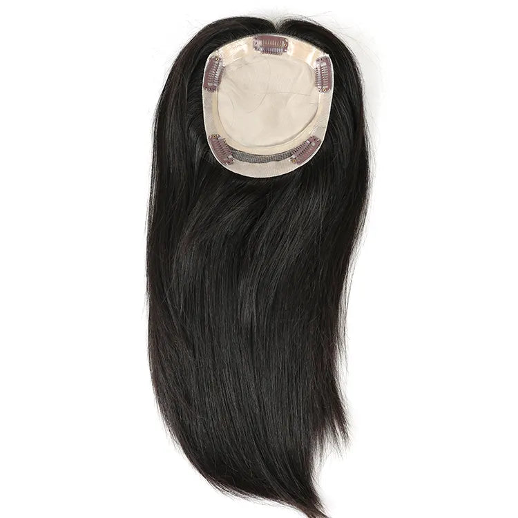 Lush Locks 16" Remy Mono Human Hair Toppers For Women