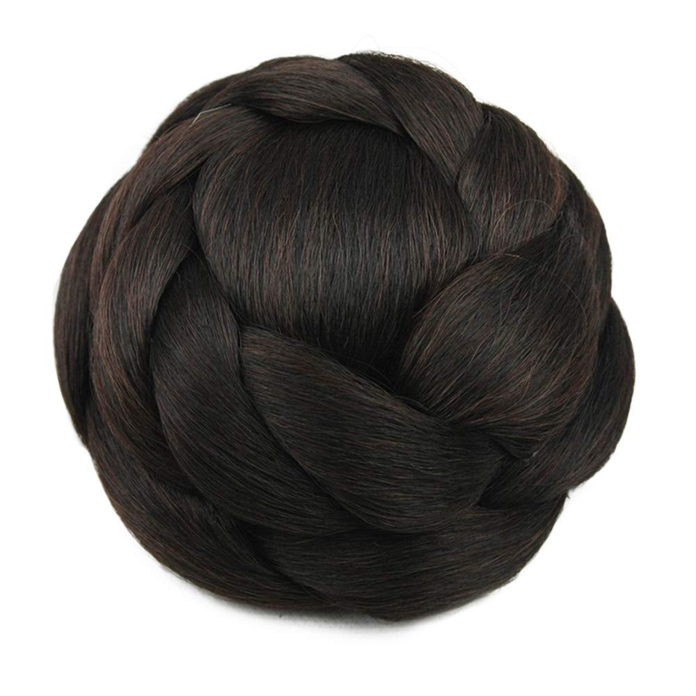Lush Locks Braided Hair Bun for Women