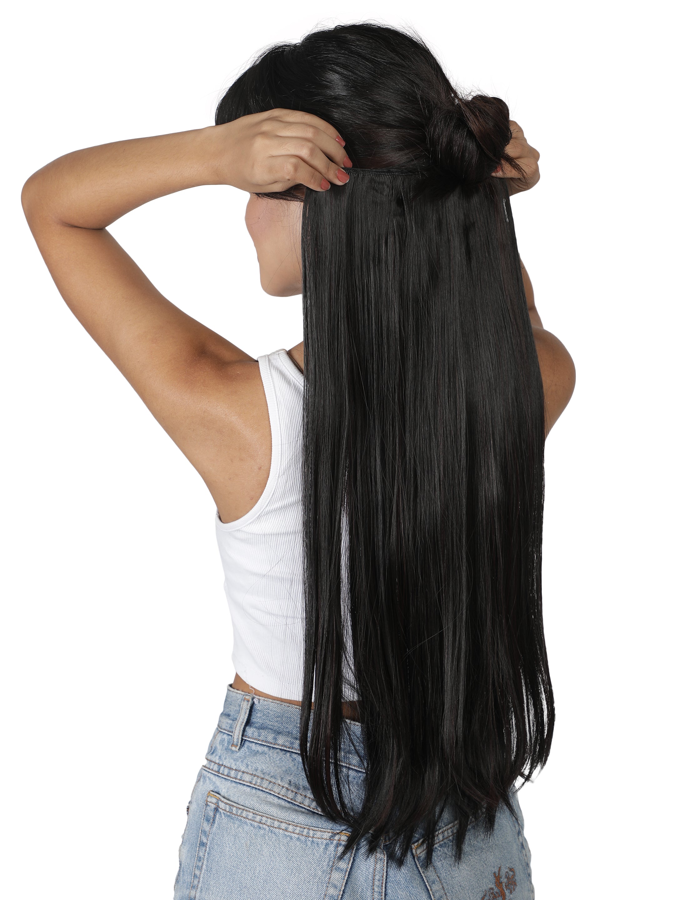 Lush Locks Long Volumizer Hair Extensions.