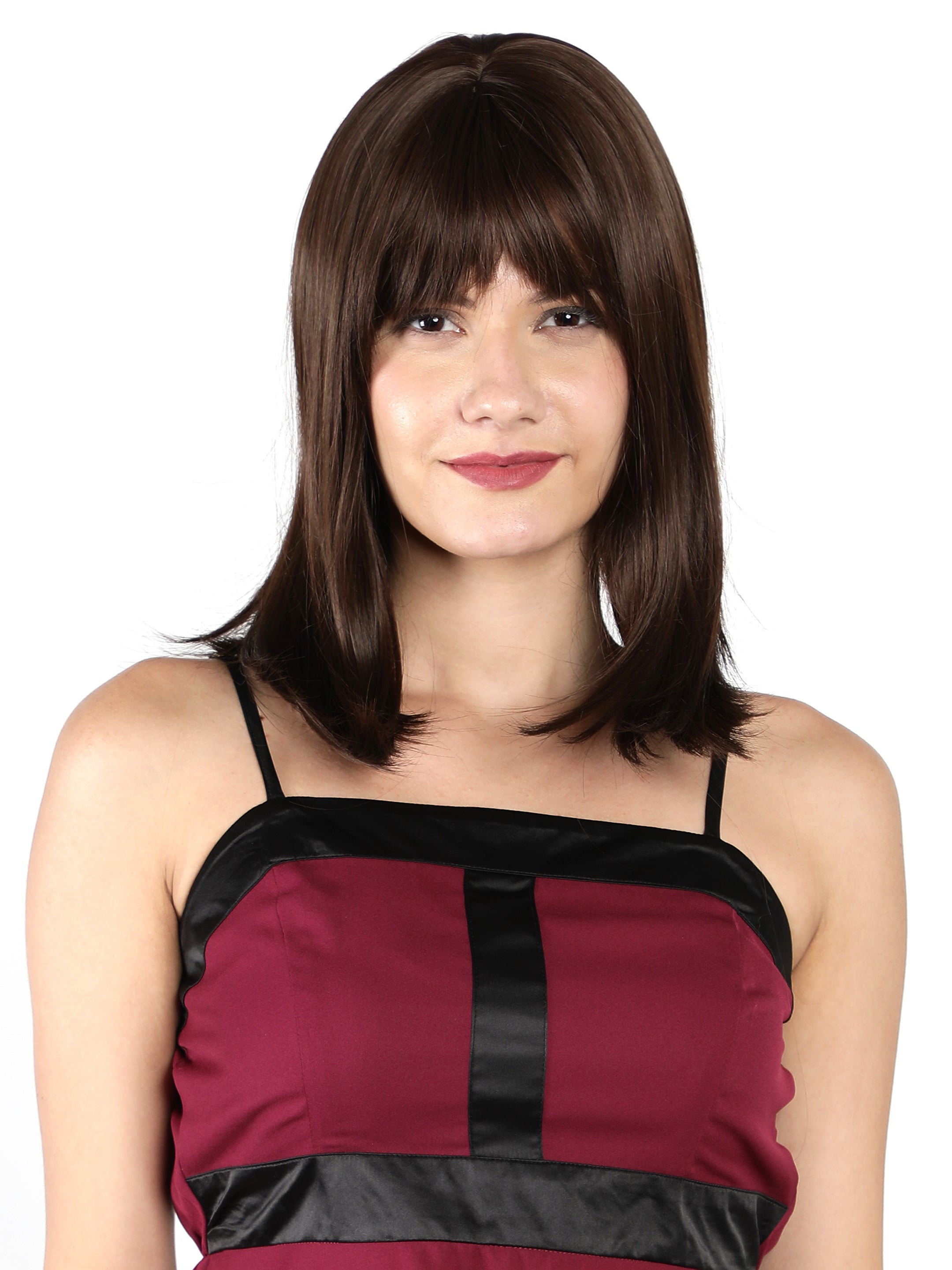 Lush Locks Short Hair Wig With Bangs