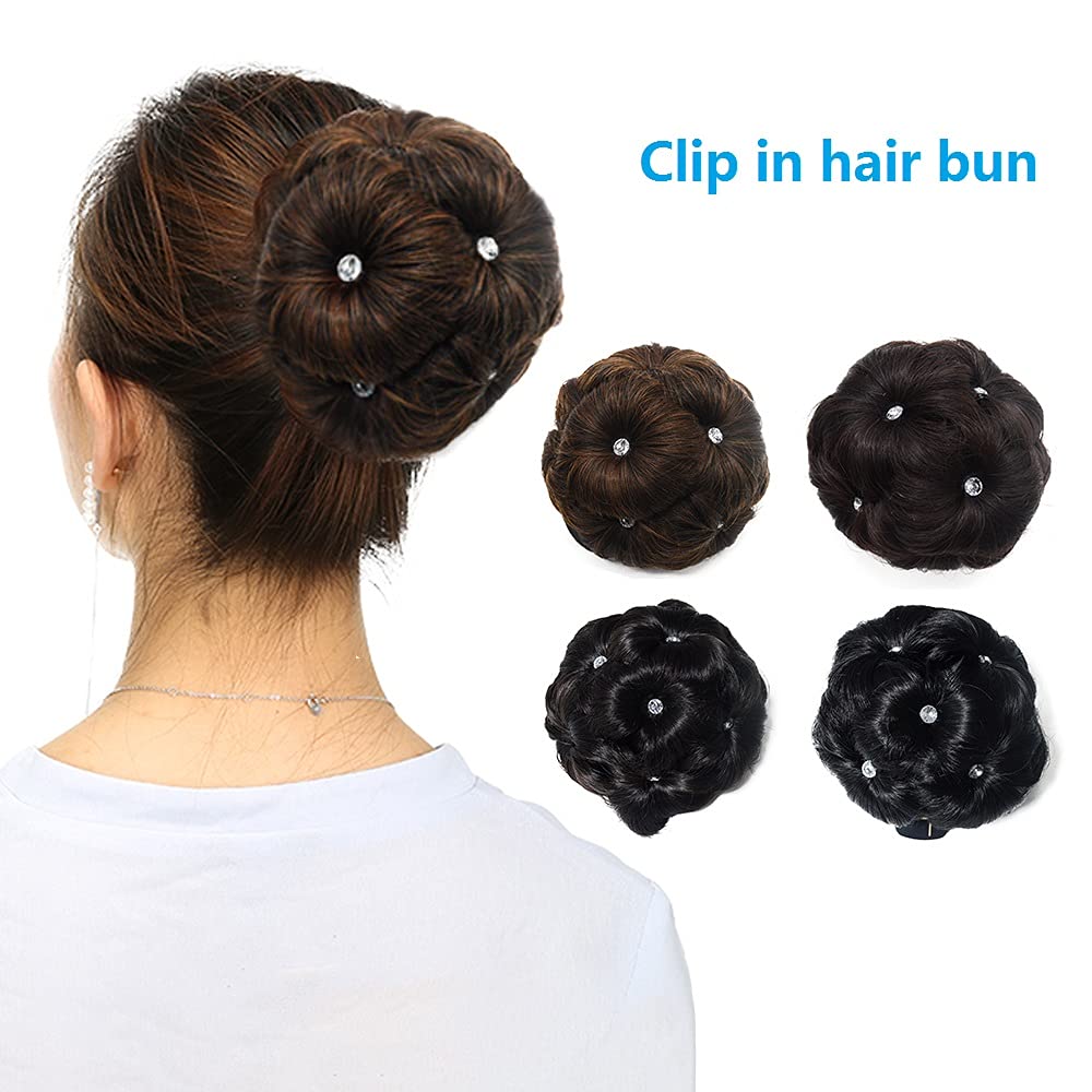 Lush Locks Hair Bun Extension Hairpiece