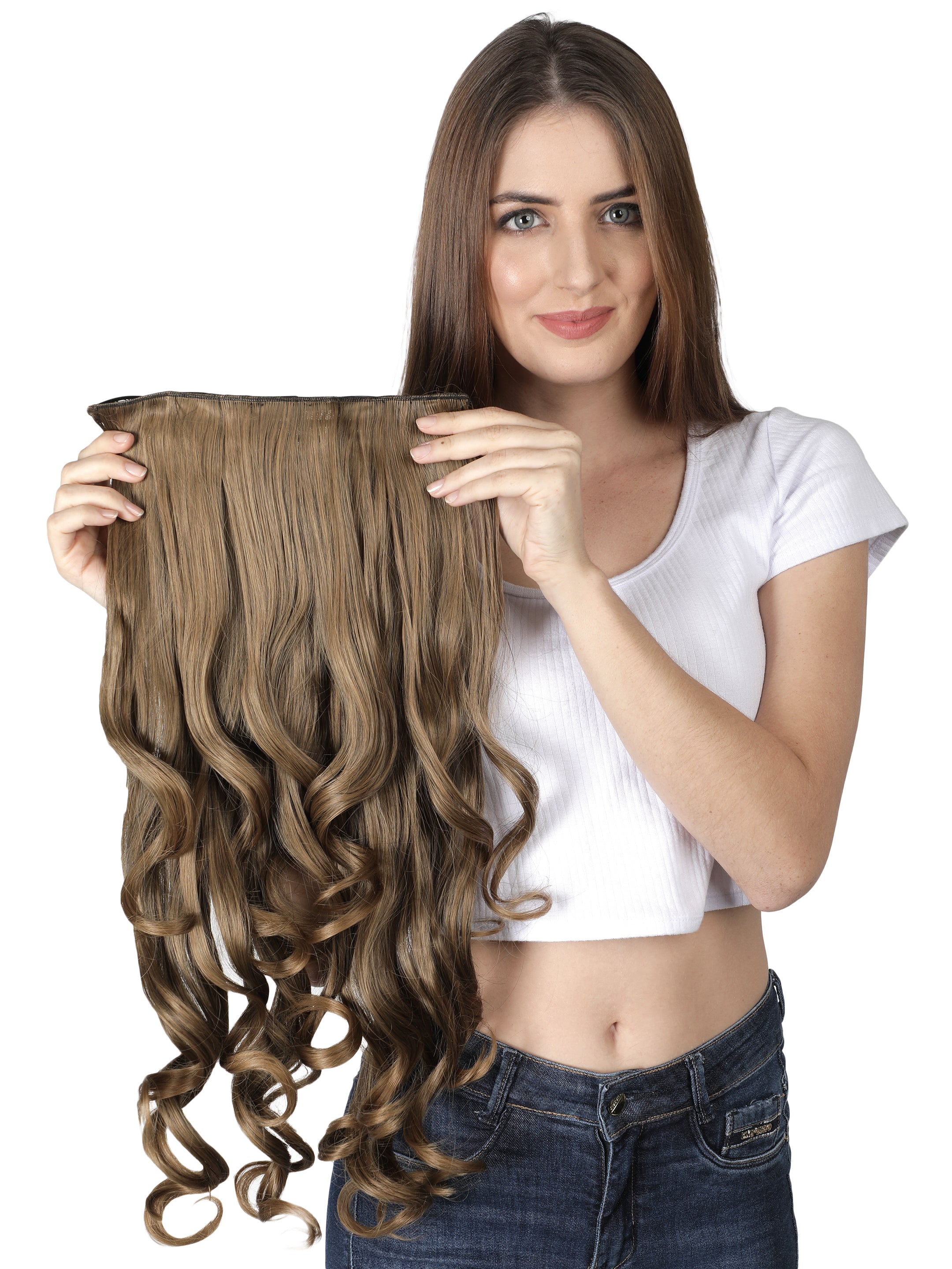 Lush Locks Highlight Synthetic Clip In Hair Extension