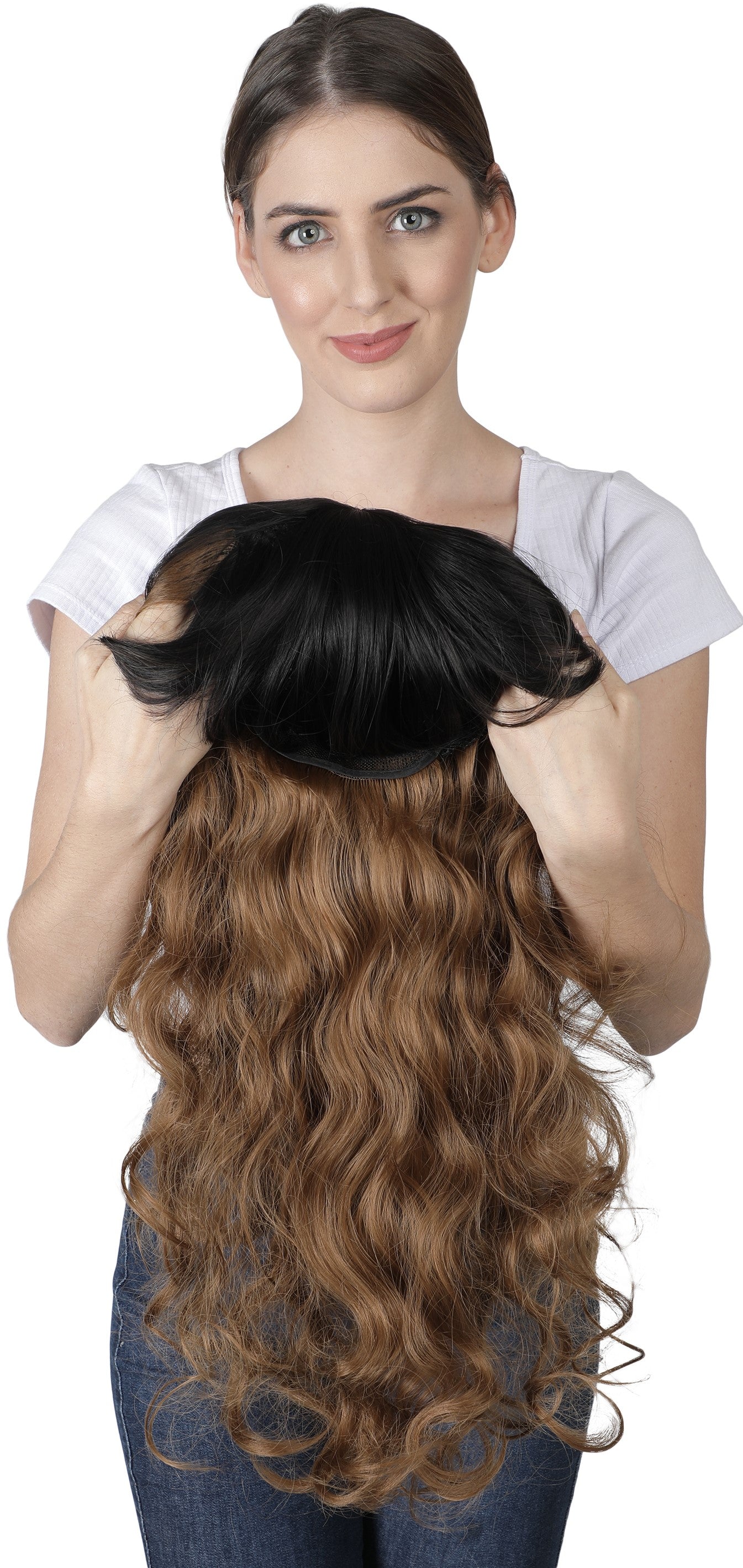 Lush Locks Ombre Wavy Hair Wig