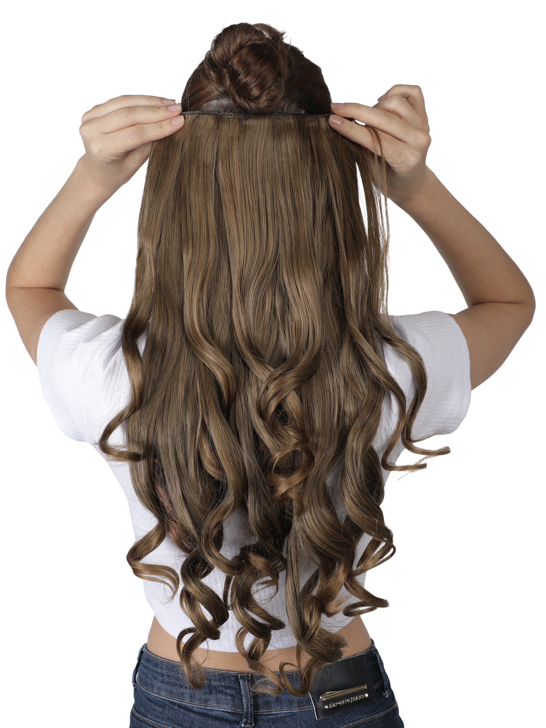 Lush Locks Highlight Synthetic Clip In Hair Extension