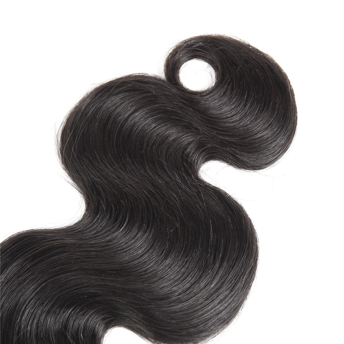 Lush Locks  Remy 100% Unprocessed Virgin Body Wave Human Hair Bundles Extensions Natural Black (100gm)