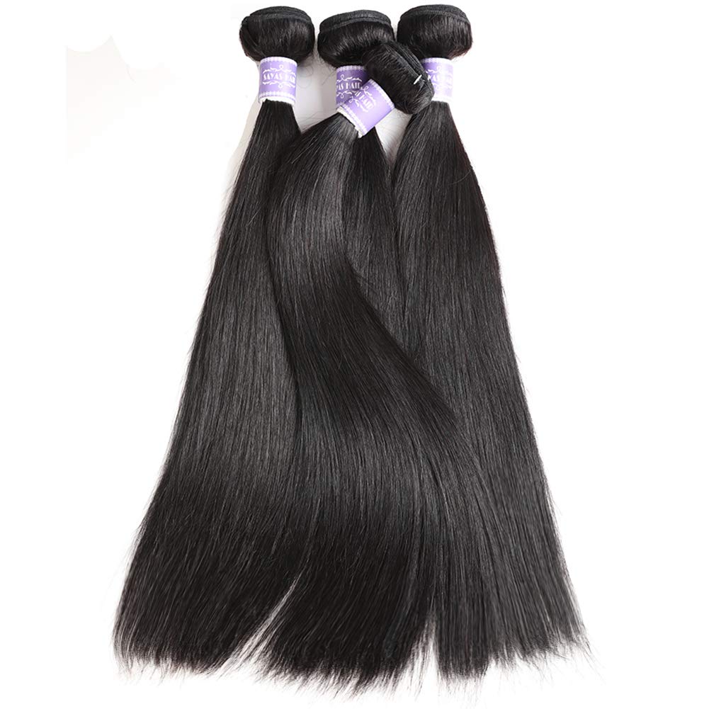 Lush Locks Straight Hair Bundles Straight Indian Human Hair Extensions