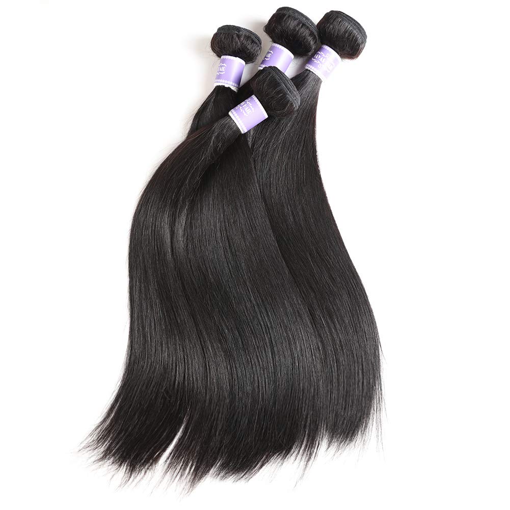 Lush Locks Straight Hair Bundles Straight Indian Human Hair Extensions