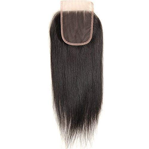 Lush Locks Straight Weave Frontal Lace Closure Human Hair Extensions