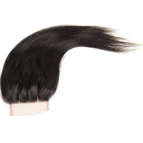 Lush Locks Straight Weave Frontal Lace Closure Human Hair Extensions