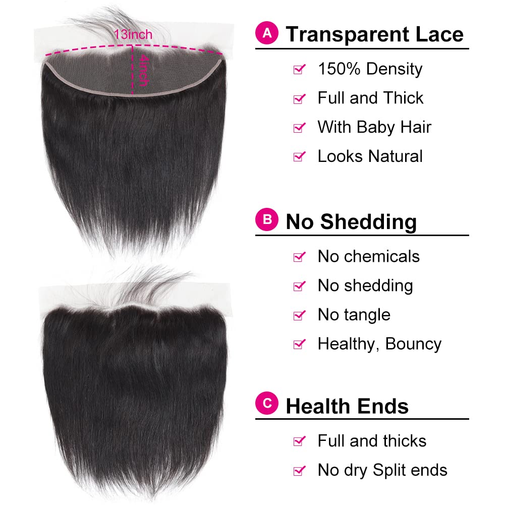 Lush Locks  Lace Frontal Human Hair Extensions for Women