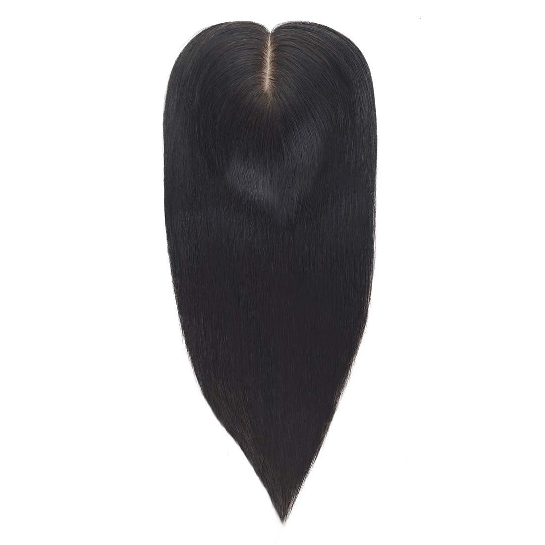 Lush Locks Human Hair Toppers For Women Clip